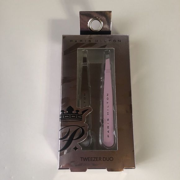 Paris Hilton Beauty Bundle Eyelash Curler with mascara & Tweezer Duo Set - Picture 5 of 6